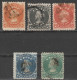 Chile - Definitives - Set Of 5 - Christopher Columbus - Mi 8~12 - 1867 - Chili