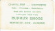 TRES RARE ET SPLENDIDE Carte Parfum  LE TREFLE INCARNAT De L.T. PIVER - Offert Par DUFAUX SMOOS De MONCEAU-SUR-SAMBRE - Anciennes (jusque 1960)