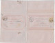 CREUSE AVIS DE POSTE Rose  Timbre Empire N° 28 GC 1450 Càd EVAUX 1862 - 1849-1876: Klassieke Periode