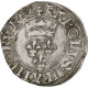 France, Charles VI, Florette, 1417-1422, Rouen, Billon, TTB, Duplessy:387 - 1380-1422 Charles VI The Beloved