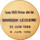 France, Médaille, Les 100 KMS De La Division Leclerc, 1982, Bronze, Vernon, SPL - Other & Unclassified