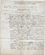 CREUSE  Lettre Avec Texte Marque Postale P22P / BOURGANEUF 1821 - 1801-1848: Précurseurs XIX