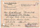 See Health Insurance, Company Postcard Seal DR 005 Hamburg 02/11/1938 / SEE-KRANKENKASSE Hamburg - Cartes Postales