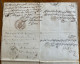 ROSSETTI ANNIBALE, CONSOLE GENERALE DI TOSCANA IN ALESSANDRIA D'EGITTO - 21/8/1852 -   FIRMA AUTOGRAFA CONTROFIRMATA  -- - Historical Documents