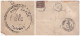 LETTRE. 14 DEC 93. MARINE FRANCAISE. SERVICE A LA MER. PORT LAGOS. TURQUIE.  POUR METZ LE 21 DEC (CACHET ALLEMAND ) - 1877-1920: Semi-Moderne