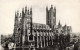 ROYAUME-UNI - Canterbury Cathedral From The S W - Vue Générale - De L'extérieure - Carte Postale Ancienne - Canterbury