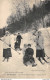 [90] GIROMAGNY -  Sports D'hiver - Beau Plan De Jeunes Gens Pratiquant Le Ski Et La Luge Cpa 1916 ( ͡◕ . ͡◕) ♣ - Giromagny
