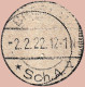 FIELD POSTCARD Letter - Stamp - Postal Check Office Breslau 02/02/1922 - FELDPOSTKARTE Brief -Stempel - Postscheckamt - Postcards