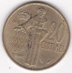 Monaco. 20 Centimes 1976 RAINIER III. Cupro-Nickel - 1960-2001 Nouveaux Francs