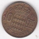 Monaco 10 Francs 1950 Rainier III , En Cupro Aluminium - 1949-1956 Franchi Antichi