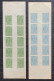 België, 1891, Telegraafzegels, Herdrukken Van TE21/28 - Proofs & Reprints