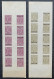 Delcampe - België, 1891, Telegraafzegels, Herdrukken Van TE21/28 - Proofs & Reprints