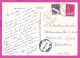 294156 / France - BAYEUX Facade De Cathedrale Jardin  PC 1973 USED 0.10+0.50 Fr. Marianne De Béquet , Blason De Troyes - Briefe U. Dokumente