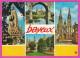 294156 / France - BAYEUX Facade De Cathedrale Jardin  PC 1973 USED 0.10+0.50 Fr. Marianne De Béquet , Blason De Troyes - Covers & Documents