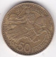 Monaco. 50 Francs 1950, Rainier III, En Cupro Aluminium - 1949-1956 Franchi Antichi