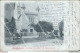 Ba376 Cartolina Bordighera Chiesa Dei Frati Di Terrasanta Imperia 1906 - Imperia