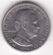 Monaco . 1/2 Franc 1965 Rainier III, En Nickel - 1960-2001 Franchi Nuovi