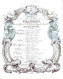 DE 1899 - Carte Porcelaine - Banquet A Le Major Rothermel Par Les Officiers Du 2e. Bon. Du 6e De Ligne 1843 - Andere & Zonder Classificatie