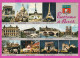 294157 / France - PARIS Tour Eiffel Opera 12 View PC 1975 USED 0.60 Fr. Marianne De Béquet Flamme RENSEIGNEMENTS , POSTA - 1971-1976 Marianne (Béquet)