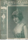 Revue Paris Qui Chante N° 475 - 112 Mai 1912 - Magde LANZY De La Cigale - Other & Unclassified