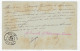 Entier 10 C. GOSSELIES 1896 Usines AUBRY - Cartes Postales 1871-1909