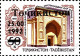 1992 5 Tajikistan Architecture Previous Issues Surcharged MNH - Tadjikistan