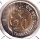 INDIA COIN LOT 437, 20 RUPEES 2021, RAIN DROPS, CALCUTTA MINT, AUNC - Indien