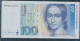 BRD Rosenbg: 294a Serien: AN Gebraucht (III) 1989 100 Mark (10288313 - 100 Deutsche Mark