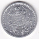 Monaco . 2 Francs Sans Date (1943), Louis II , En Aluminium - 1922-1949 Louis II.
