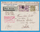 LETTRE PAR AVION - 1° LIAISON POSTALE AERIENNE Sté AIR BLEU LIGNE PARIS LILLE DU 10 JUILLET 1935 - AERO-CLUB CANNES - 1927-1959 Lettres & Documents