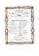DE 1903 - Carte Porcelaine De Banquet A M. Le Baron De Pelechy Van Huerne, Bourguemestre De Bruges, 1843 - Autres & Non Classés