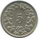 5 RAPPEN 1952 B SUIZA SWITZERLAND Moneda HELVETIA #AD974.2.E.A - Sonstige & Ohne Zuordnung