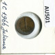 1 CENT 1966 NEERLANDÉS NETHERLANDS Moneda #AU501.E.A - 1948-1980 : Juliana