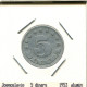 5 DINARA 1953 JUGOSLAWIEN YUGOSLAVIA Münze #AS591.D.A - Jugoslawien