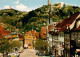 73946177 Weinheim_Bergstrasse Marktplatz Mit Blick Zur Wachenburg Burgruine Wind - Weinheim