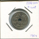 10 CENTIMES 1904 Französisch Text BELGIEN BELGIUM Münze #AR416.D.A - 10 Cents