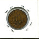 PENNY 1942 UK GRANDE-BRETAGNE GREAT BRITAIN Pièce #AN595.F.A - D. 1 Penny