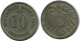 10 PFENNIG 1900 A GERMANY Coin #DB257.U.A - 10 Pfennig