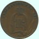 2 ORE 1886 SWEDEN Coin #AC923.2.U.A - Schweden