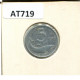 5 LIRE 1954 ITALIE ITALY Pièce #AT719.F.A - 5 Lire