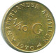 1/10 GULDEN 1970 NETHERLANDS ANTILLES SILVER Colonial Coin #NL13025.3.U.A - Niederländische Antillen