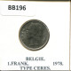 1 FRANC 1978 DUTCH Text BÉLGICA BELGIUM Moneda #BB196.E.A - 1 Franc