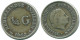 1/4 GULDEN 1962 NIEDERLÄNDISCHE ANTILLEN SILBER Koloniale Münze #NL11152.4.D.A - Niederländische Antillen