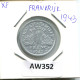 1 FRANC 1943 FRANCE Pièce #AW352.F.A - 1 Franc