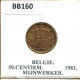 50 CENTIMES 1983 DUTCH Text BELGIQUE BELGIUM Pièce #BB160.F.A - 50 Cent