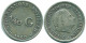 1/10 GULDEN 1960 ANTILLAS NEERLANDESAS PLATA Colonial Moneda #NL12312.3.E.A - Niederländische Antillen