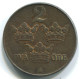 2 ORE 1948 SWEDEN Coin #WW1080.U.A - Suède