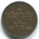 2 ORE 1948 SWEDEN Coin #WW1080.U.A - Zweden