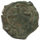 CRUSADER CROSS Authentic Original MEDIEVAL EUROPEAN Coin 0.4g/13mm #AC414.8.U.A - Andere - Europa