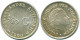 1/10 GULDEN 1960 NIEDERLÄNDISCHE ANTILLEN SILBER Koloniale Münze #NL12268.3.D.A - Niederländische Antillen